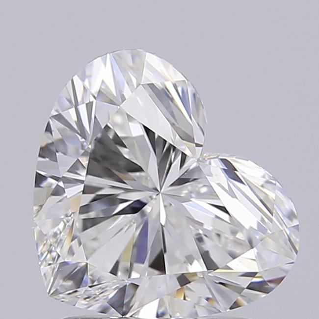 1.55 ct. heart Lab Grown Diamond front image