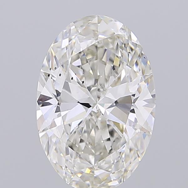 2.41 ct. oval Lab Grown Diamond front image