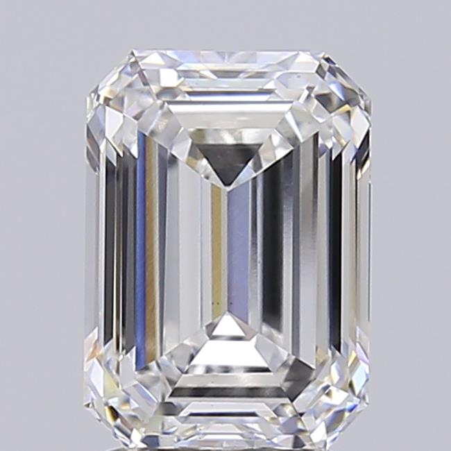3.09 ct. emerald Lab Grown Diamond front image