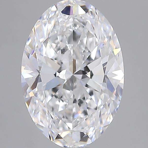 3.54 ct. oval Lab Grown Diamond front image