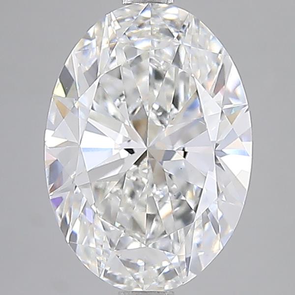 3.97 ct. oval Lab Grown Diamond front image