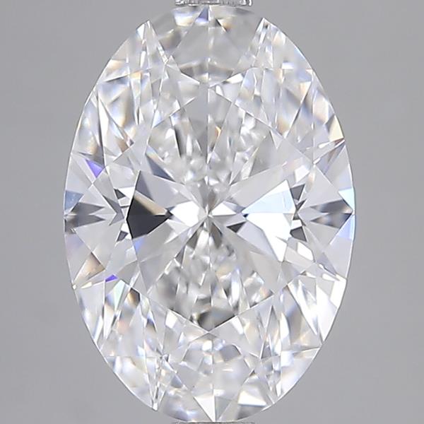 3.50 ct. oval Lab Grown Diamond front image