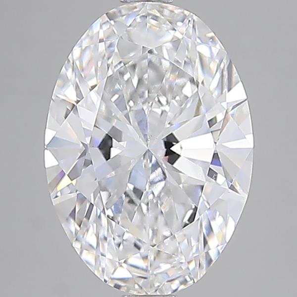 4.02 ct. oval Lab Grown Diamond front image
