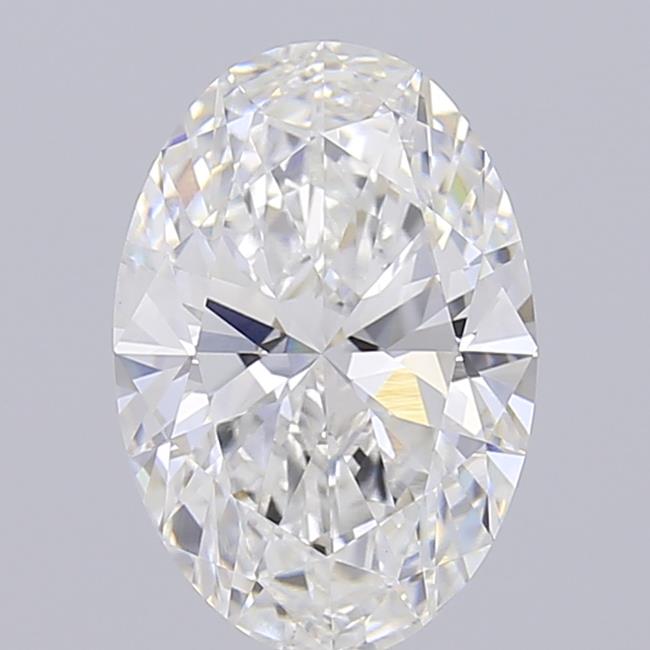 4.05 ct. oval Lab Grown Diamond front image