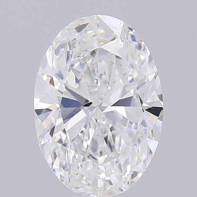 4.03 ct. oval Lab Grown Diamond front image