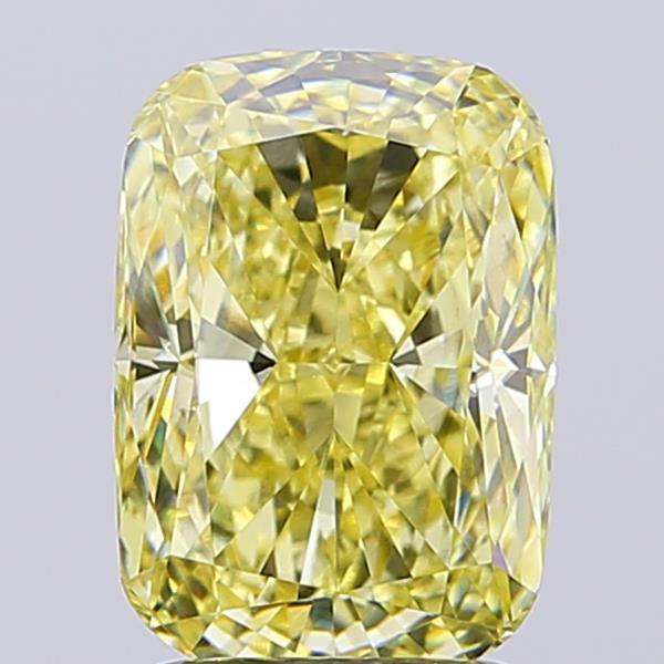 2.75 ct. cushion Lab Grown Diamond front image