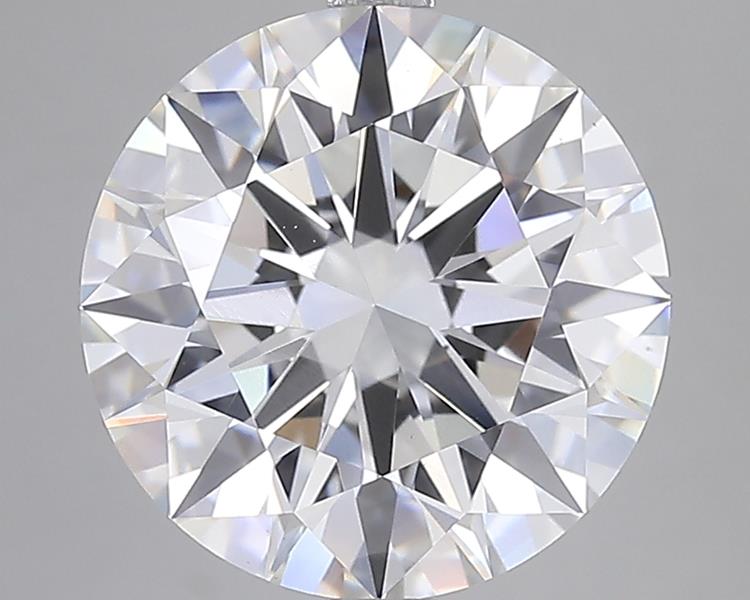 7.09 ct. round Lab Grown Diamond front image
