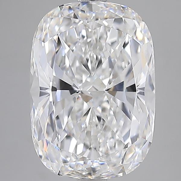 7.01 ct. cushion Lab Grown Diamond front image