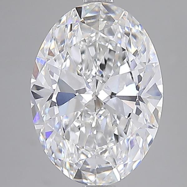 5.01 ct. oval Lab Grown Diamond front image