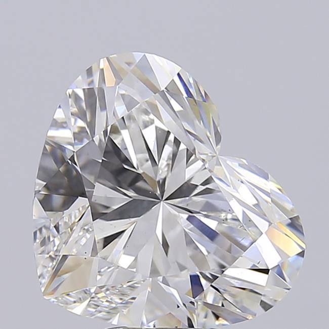 8.03 ct. heart Lab Grown Diamond front image