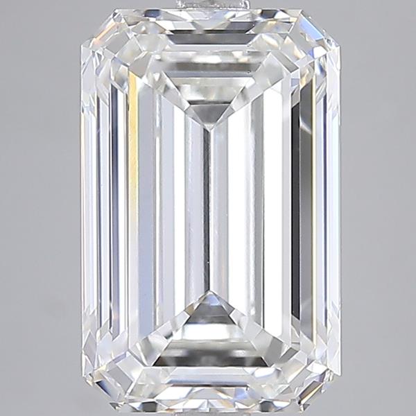 5.01 ct. emerald Lab Grown Diamond front image