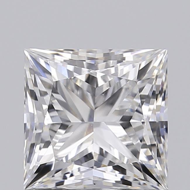 0.98 ct. princess Lab Grown Diamond front image