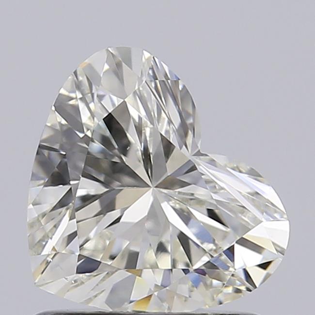 0.87 ct. heart Lab Grown Diamond front image