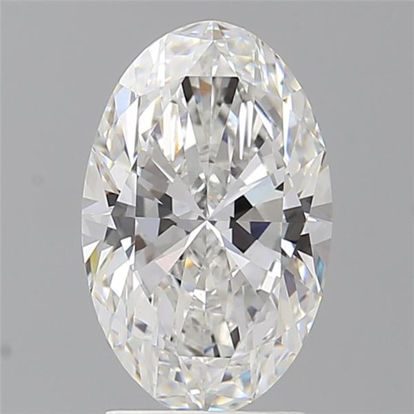 2.55 ct. oval Lab Grown Diamond front image