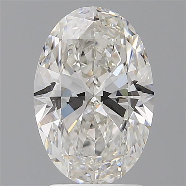 2.55 ct. oval Lab Grown Diamond front image