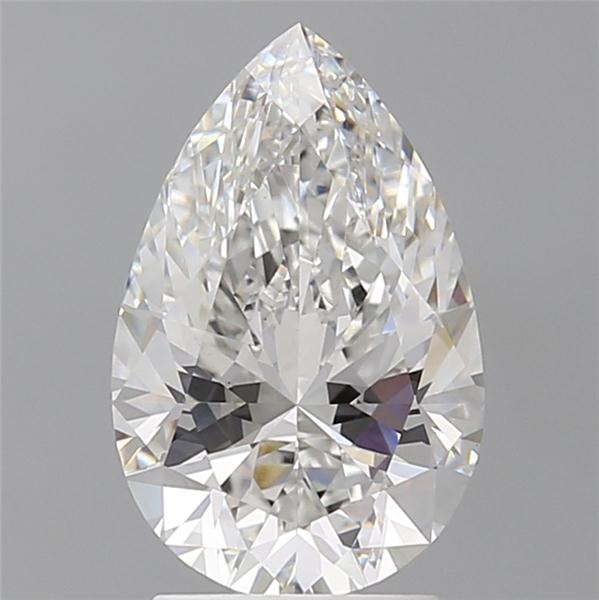 2.60 ct. pear Lab Grown Diamond front image