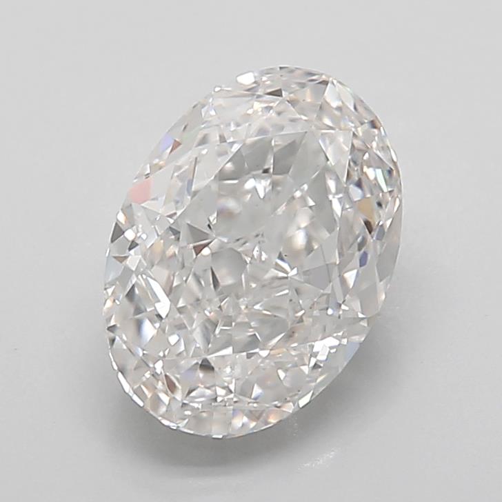 3.06 ct. oval Lab Grown Diamond front image