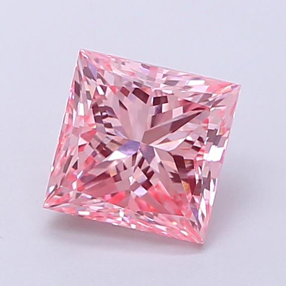 1.11 ct. princess Lab Grown Diamond front image