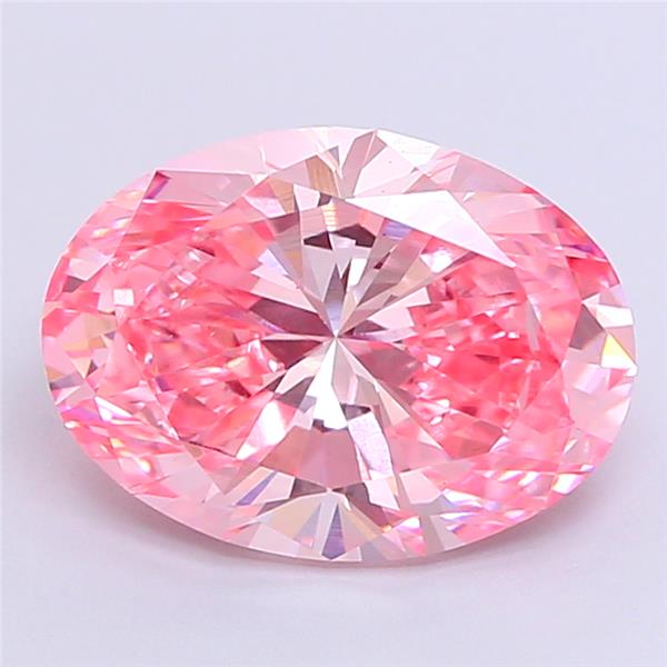 3.09 ct. oval Lab Grown Diamond front image