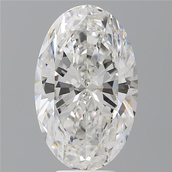 7.09 ct. oval Lab Grown Diamond front image