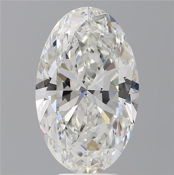 6.56 ct. oval Lab Grown Diamond front image