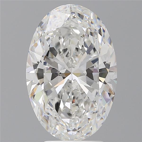 4.57 ct. oval Lab Grown Diamond front image