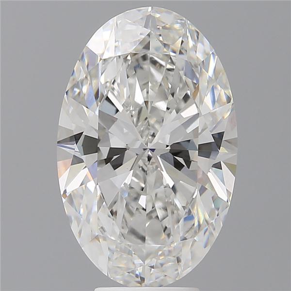 6.60 ct. oval Lab Grown Diamond front image