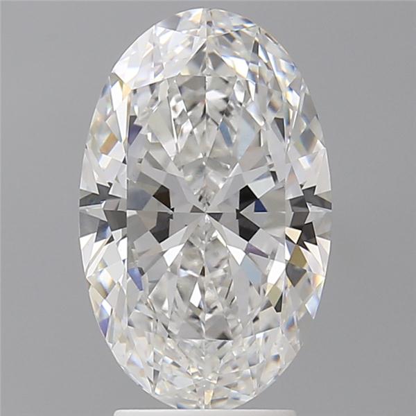 3.56 ct. oval Lab Grown Diamond front image
