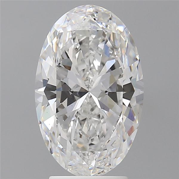3.59 ct. oval Lab Grown Diamond front image