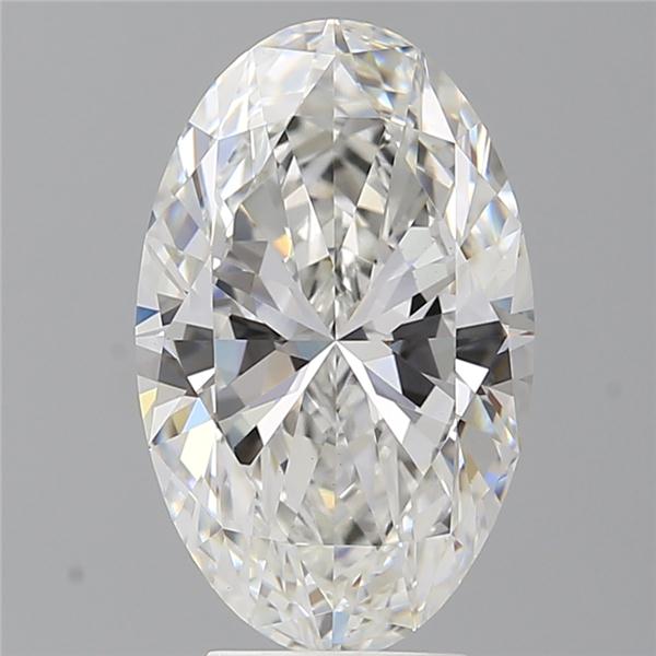 4.58 ct. oval Lab Grown Diamond front image
