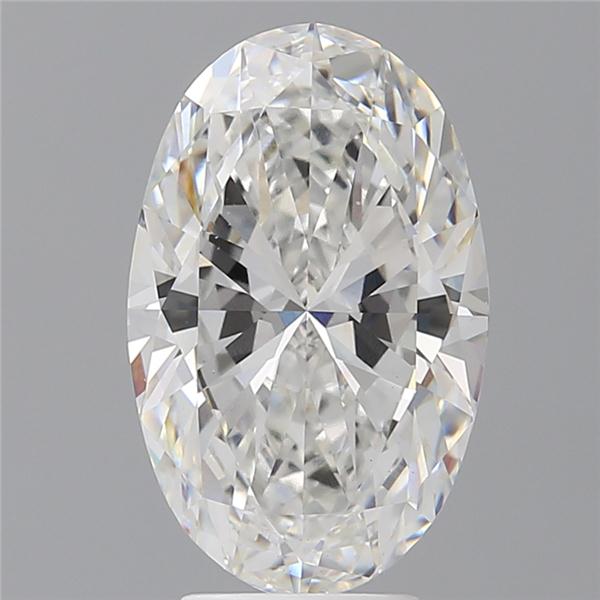 4.58 ct. oval Lab Grown Diamond front image