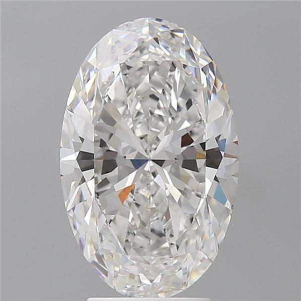 4.01 ct. oval Lab Grown Diamond front image