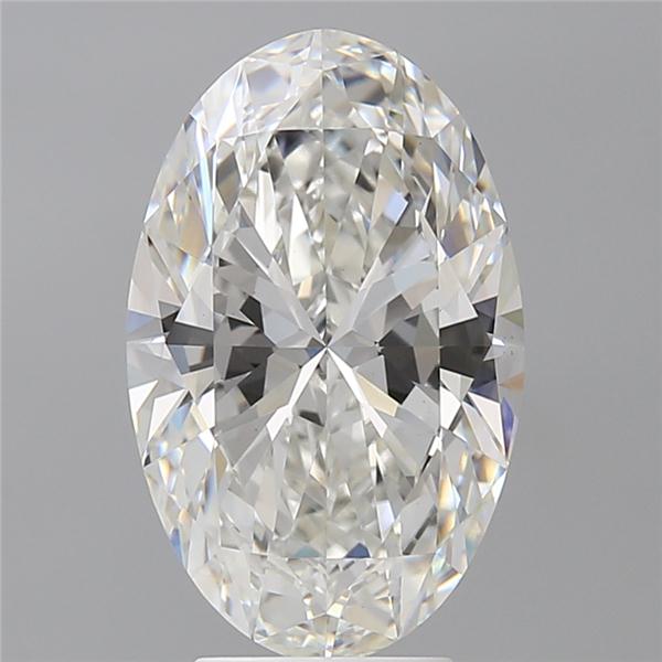 4.58 ct. oval Lab Grown Diamond front image