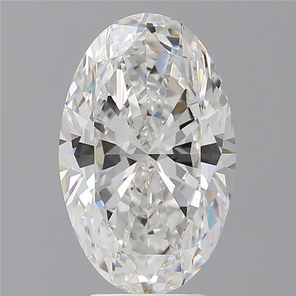 4.52 ct. oval Lab Grown Diamond front image