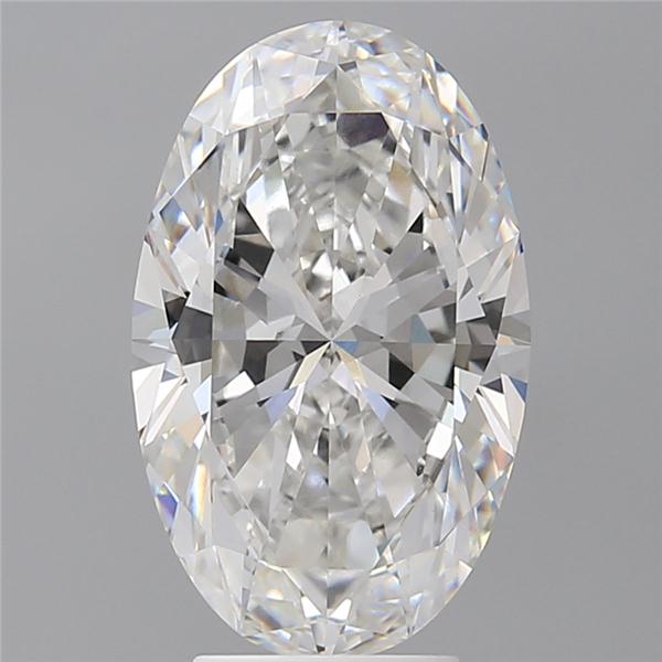 4.57 ct. oval Lab Grown Diamond front image
