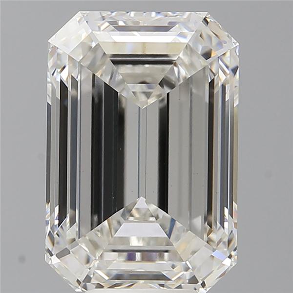 8.04 ct. emerald Lab Grown Diamond front image