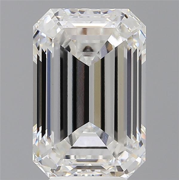 5.59 ct. emerald Lab Grown Diamond front image