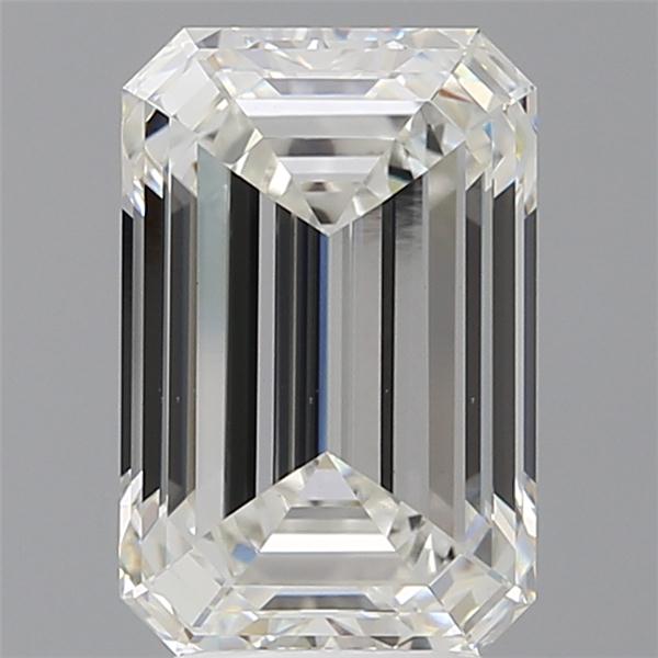 4.07 ct. emerald Lab Grown Diamond front image