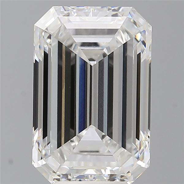 6.51 ct. emerald Lab Grown Diamond front image