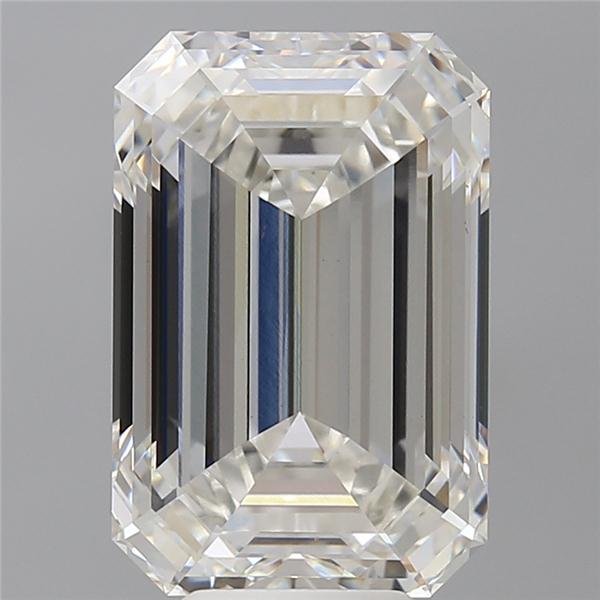 8.09 ct. emerald Lab Grown Diamond front image