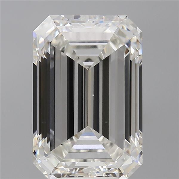 8.60 ct. emerald Lab Grown Diamond front image
