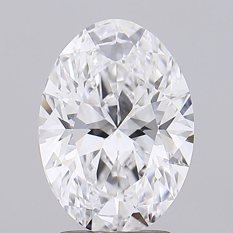 2.45 ct. oval Lab Grown Diamond front image