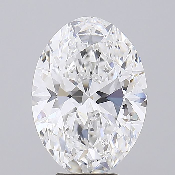 6.02 ct. oval Lab Grown Diamond front image