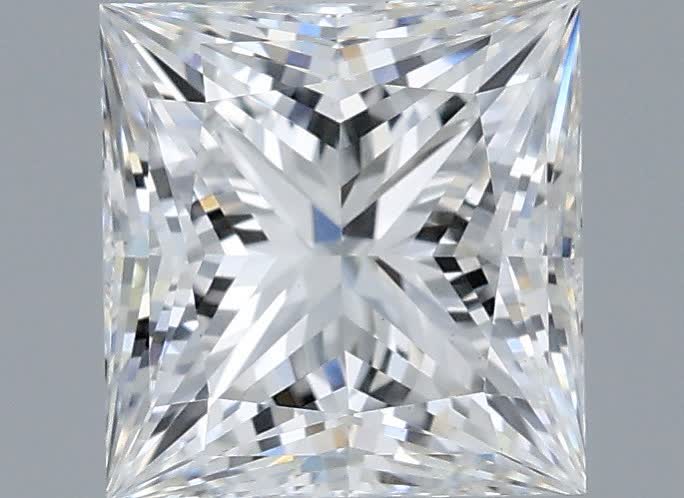 1.53 ct. princess Lab Grown Diamond front image
