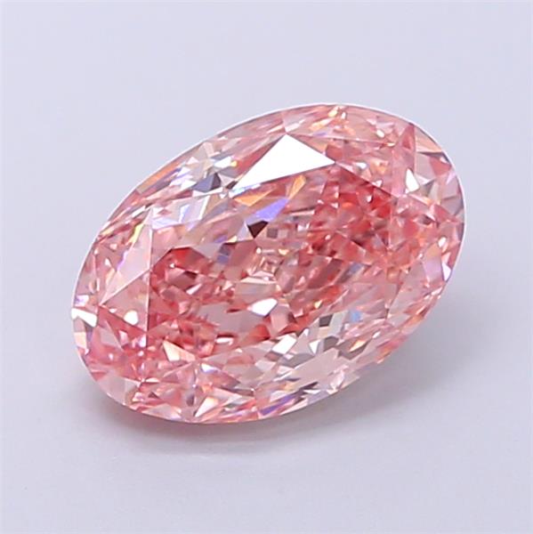 2.11 ct. oval Lab Grown Diamond front image