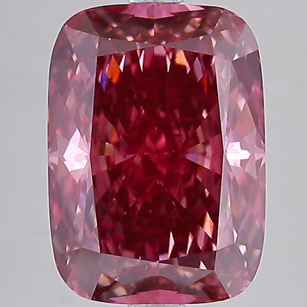 6.08 ct. cushion Lab Grown Diamond front image