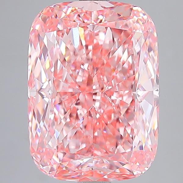 7.00 ct. cushion Lab Grown Diamond front image