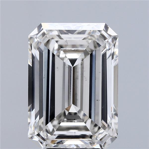6.48 ct. emerald Lab Grown Diamond front image