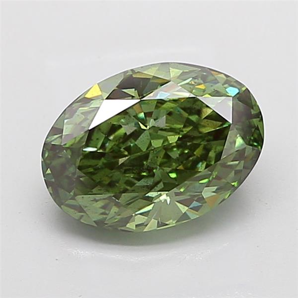 4.07 ct. oval Lab Grown Diamond front image
