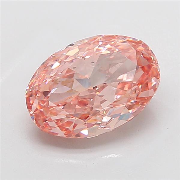 5.06 ct. oval Lab Grown Diamond front image